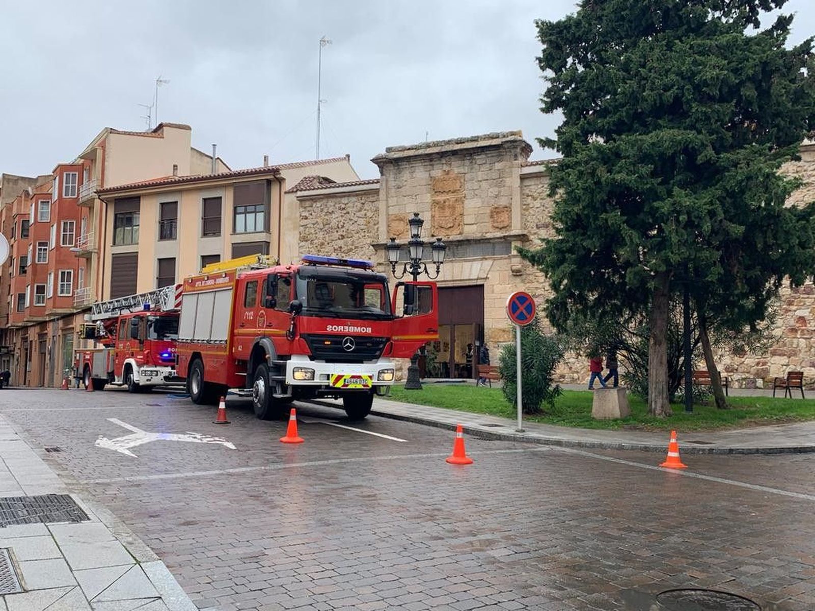 Bomberos alhóndiga santaana