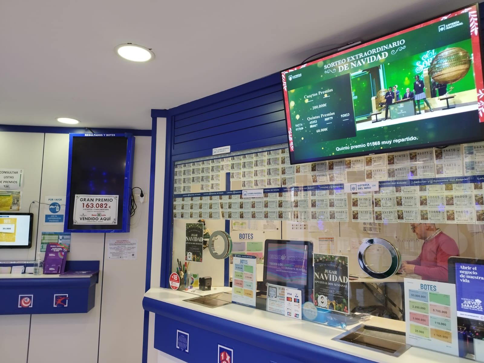 Administración de Lotería calle Prior 8