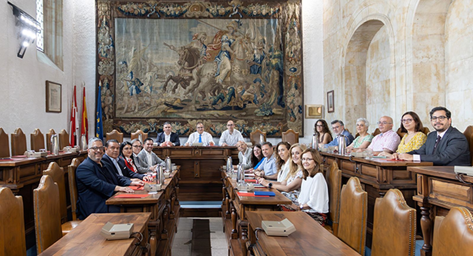 La Universidad de Salamanca y la Universidad Autónoma de Nuevo León de México crearán una cátedra ‘Escuela de Salamanca’ La Universidad de Salamanca y la Universidad Autónoma de Nuevo León de México crearán una cátedra ‘Escuela de Salamanca’