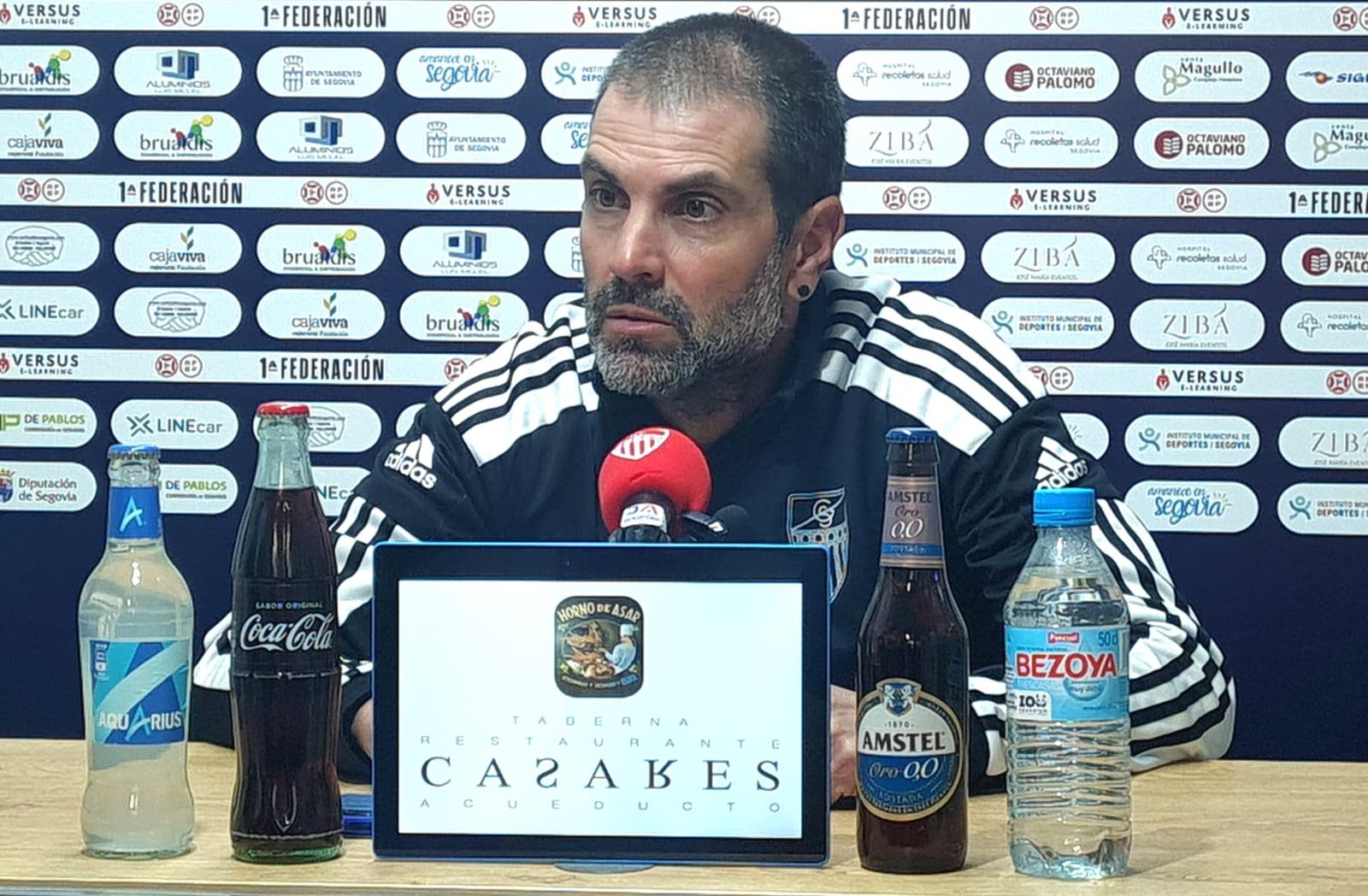 Ramsés Gil, entrenador de la Gimnástica Segoviana