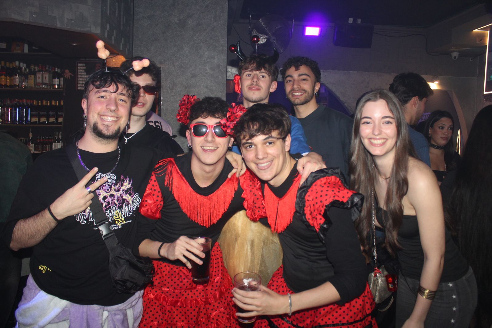 Salamanca de noche, sabado 28 de febrero