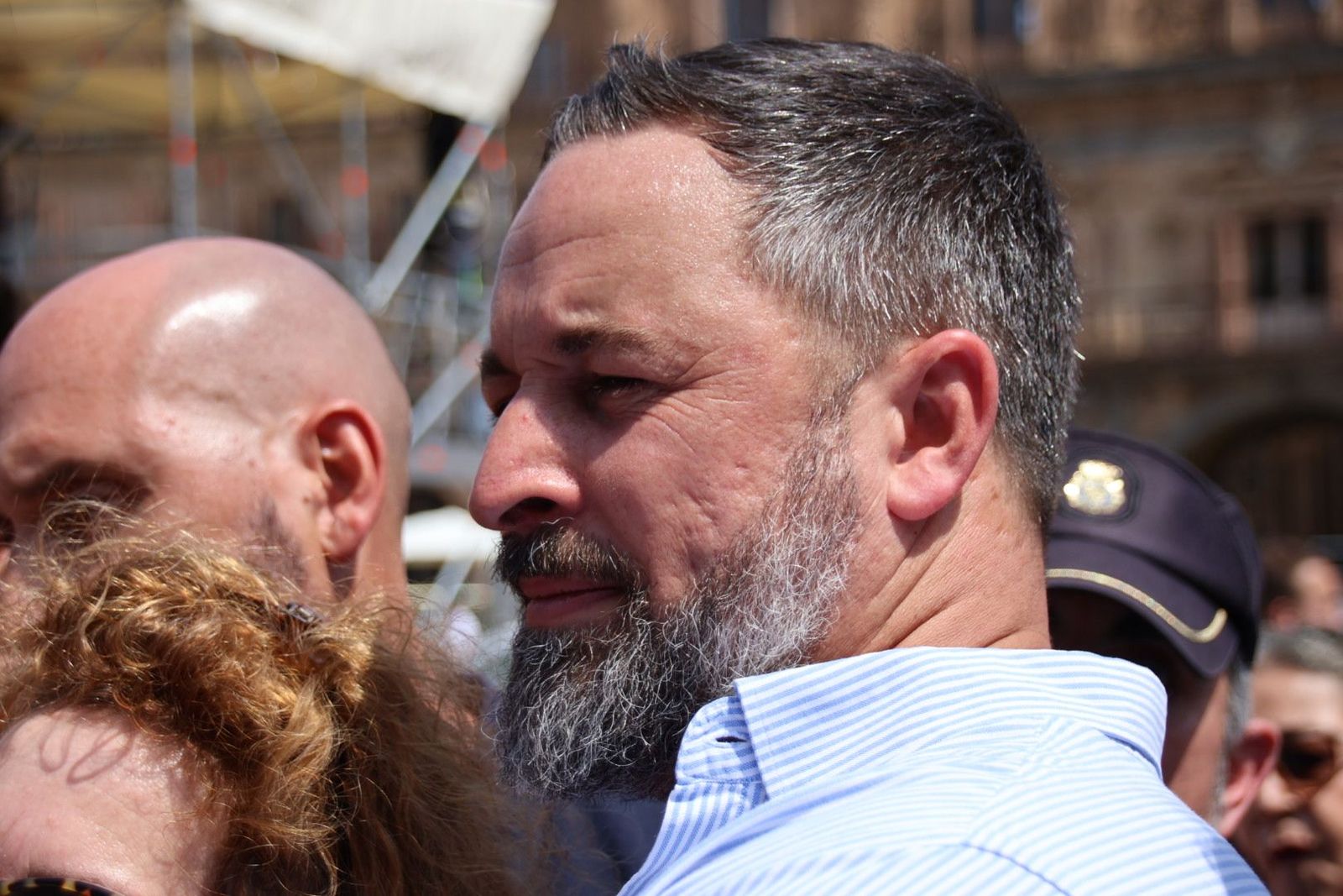 Santiago Abascal visita Salamanca para apoyar a los candidatos al Congreso y Senado