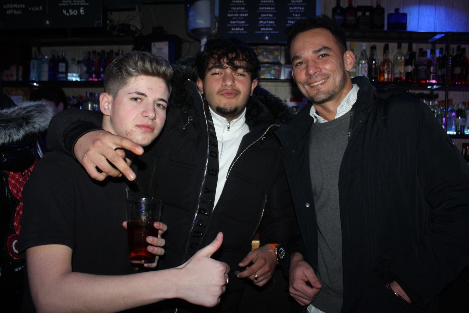 Salamanca de noche, viernes 24 de enero