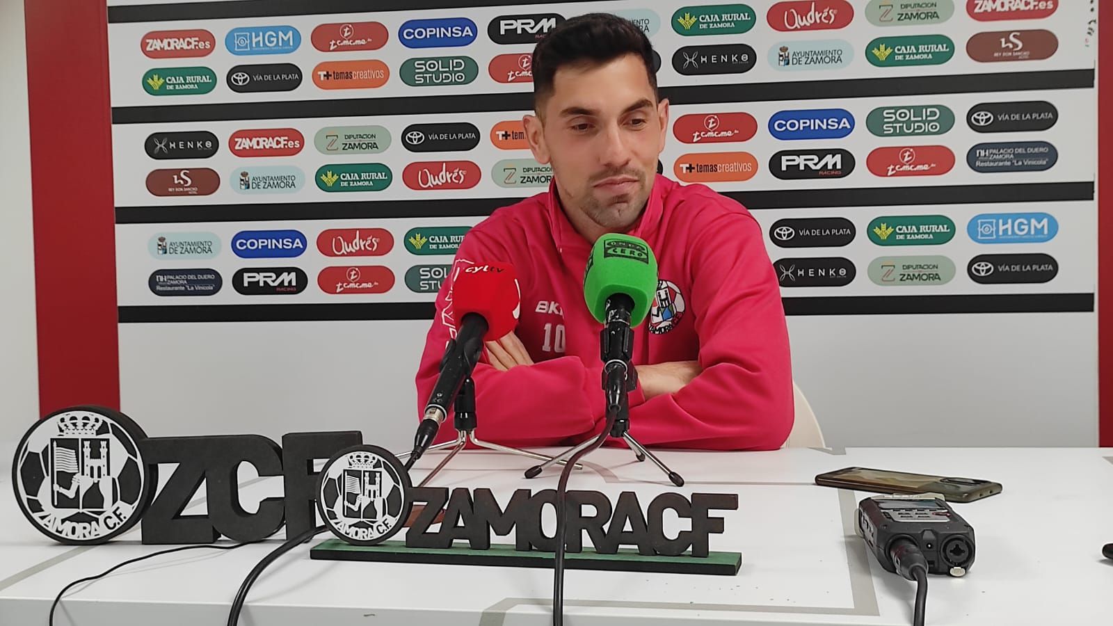 Carlos Ramos, jugador del Zamora CF.