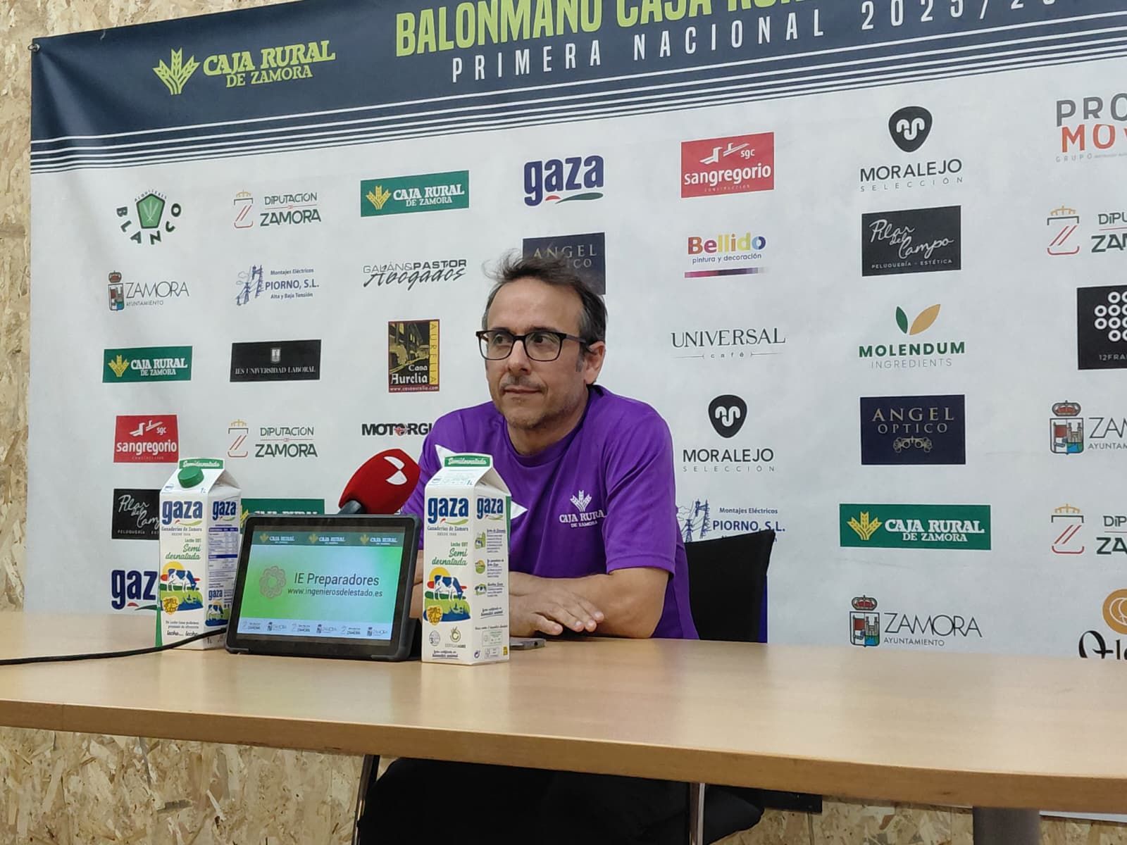 Félix Mojón, entrenador del Balonmano Zamora