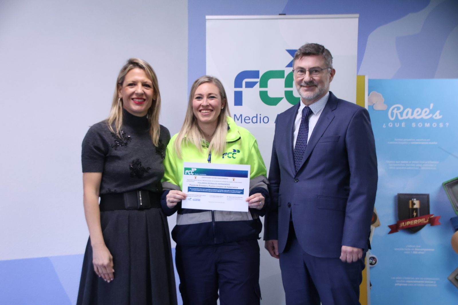 FCC Medio Ambiente celebrará un acto de reconocimiento a los trabajadores de la planta de envases de Salamanca y Puntos Limpios