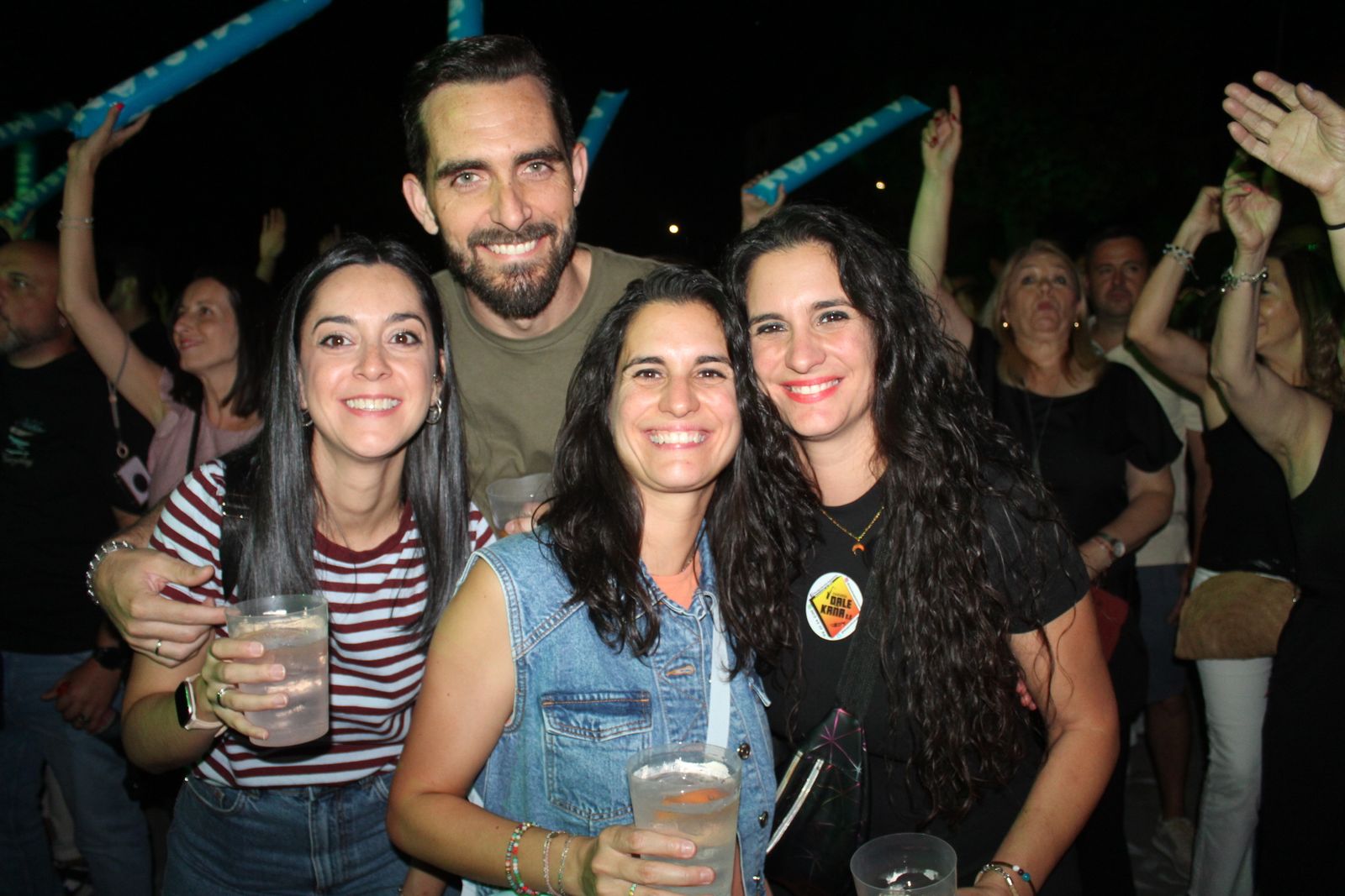 Salamanca de noche, sábado 23 de agosto