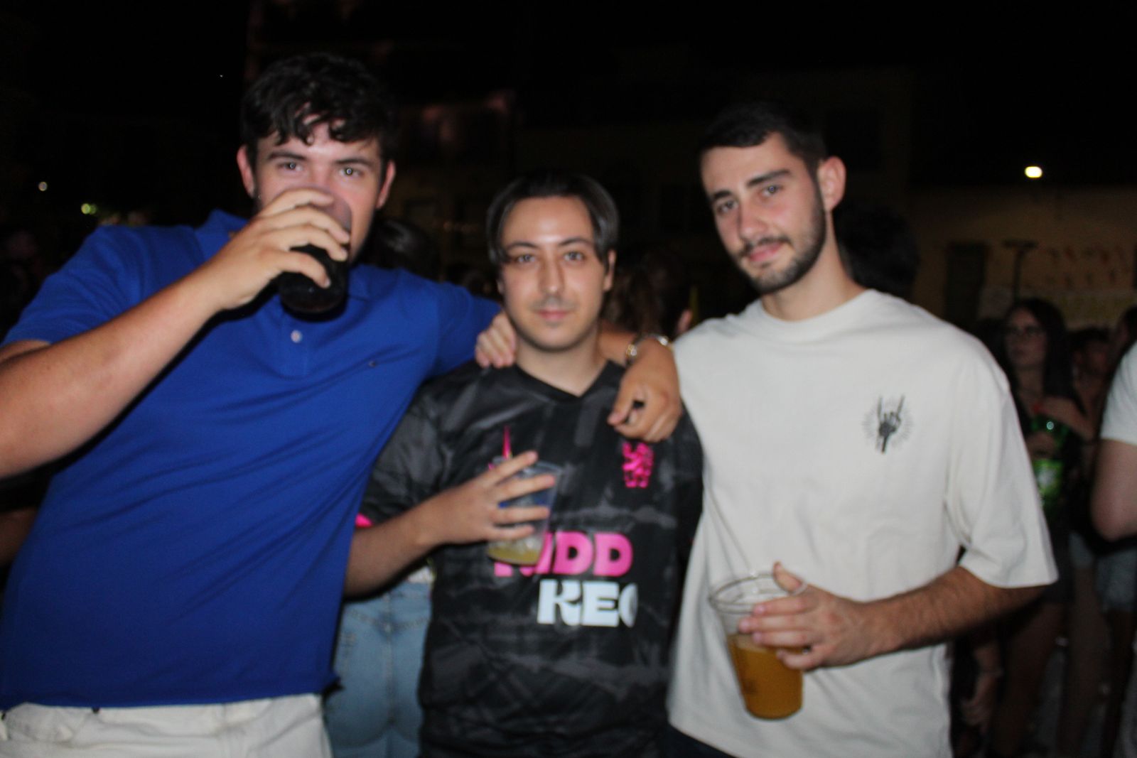 Salamanca de noche, sábado 16 de agosto