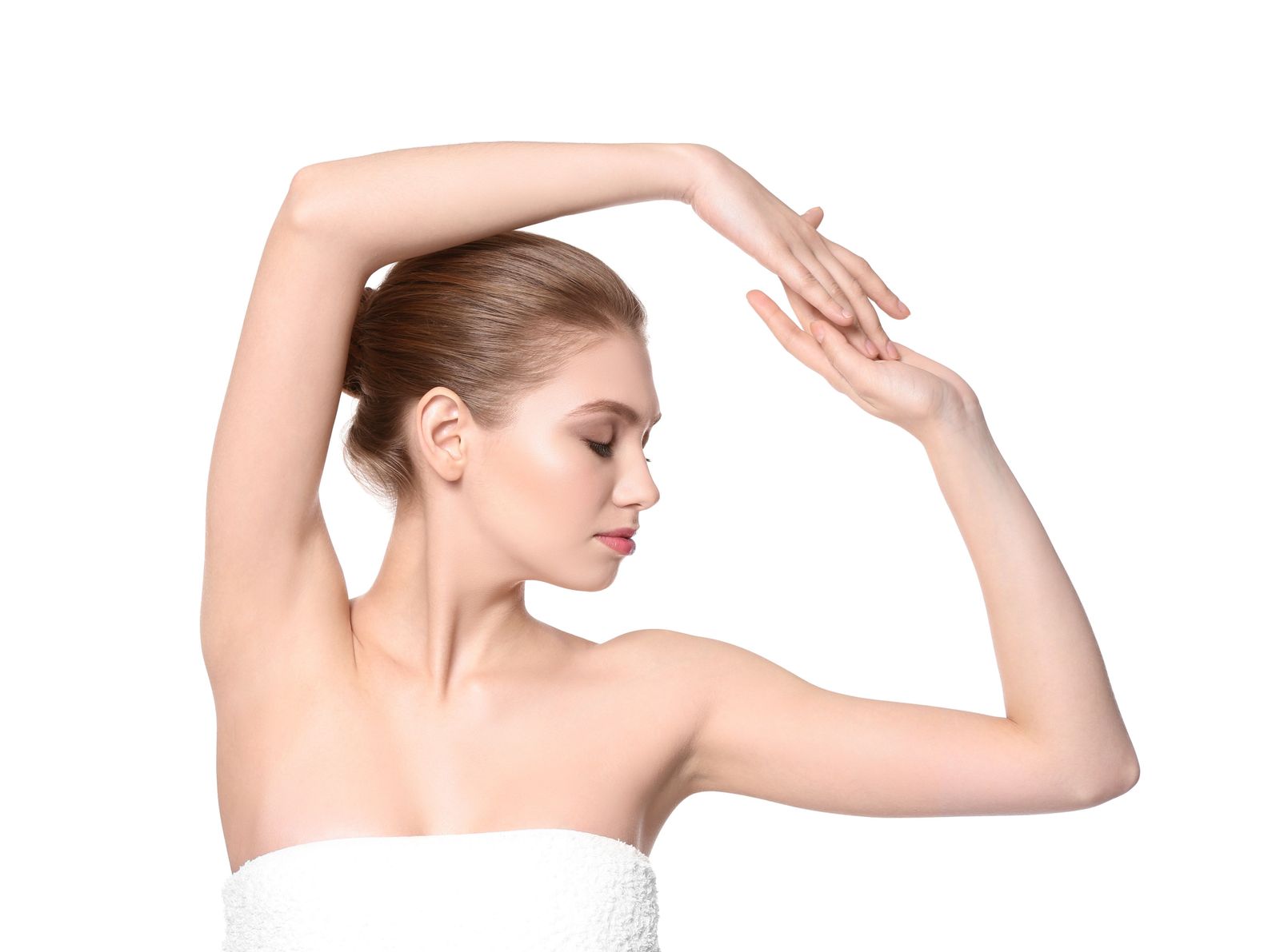 Hiperhidrosis o hipersudoración axilar.