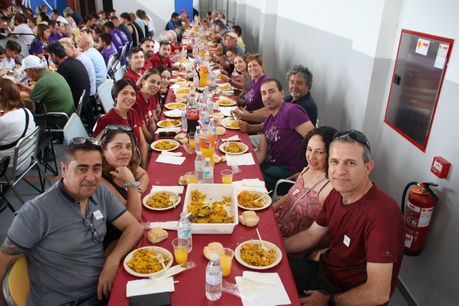 Degustación de paella en Villares de la Reina por las fiestas del Corpus Christi 2025