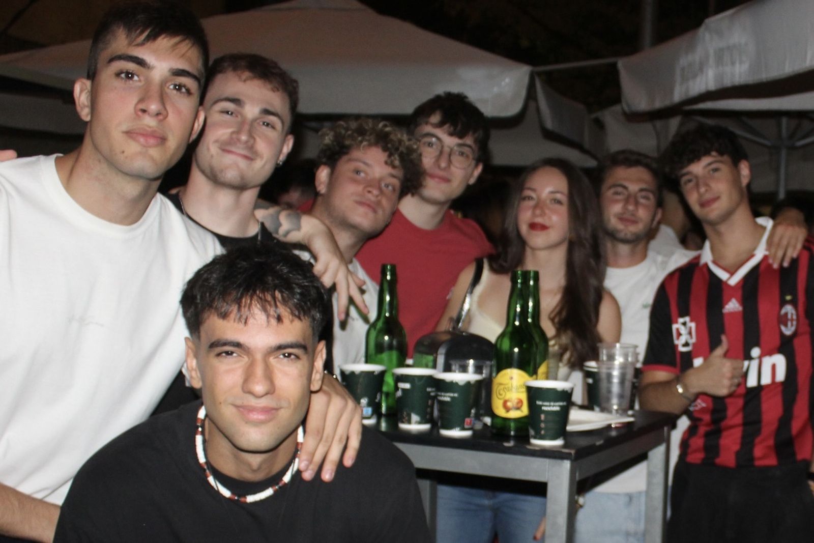 Ambiente en la Feria de Día en la tarde de este sábado