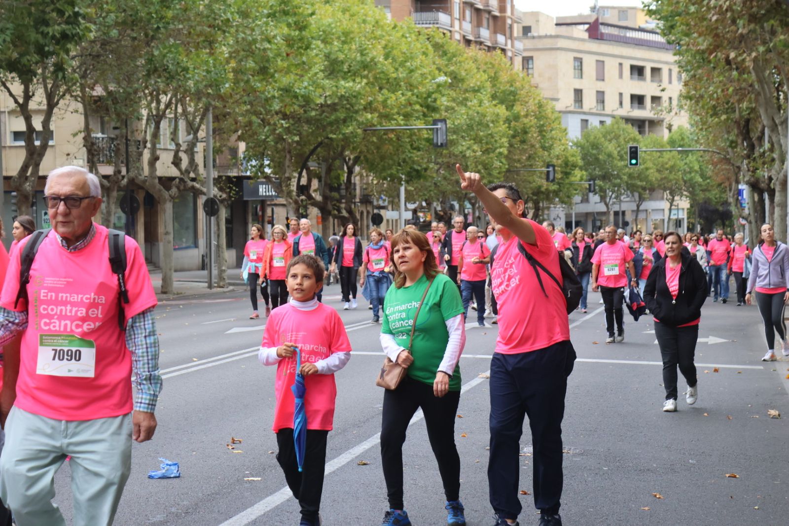 La marcha contra el cáncer vuelve a Salamanca un año más