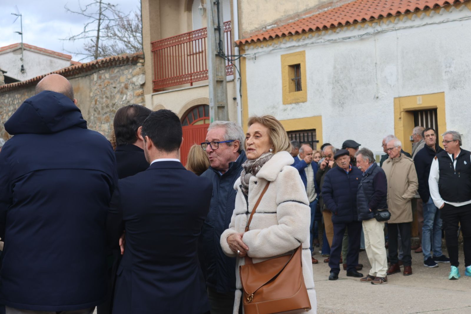 Funeral del empresario Silvestre Sánchez Sierra en Aldearrodrigo