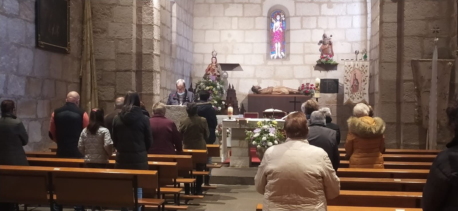 San Frontis celebra el octavario por la Virgen de la Guía. Foto: César Zamarreño.