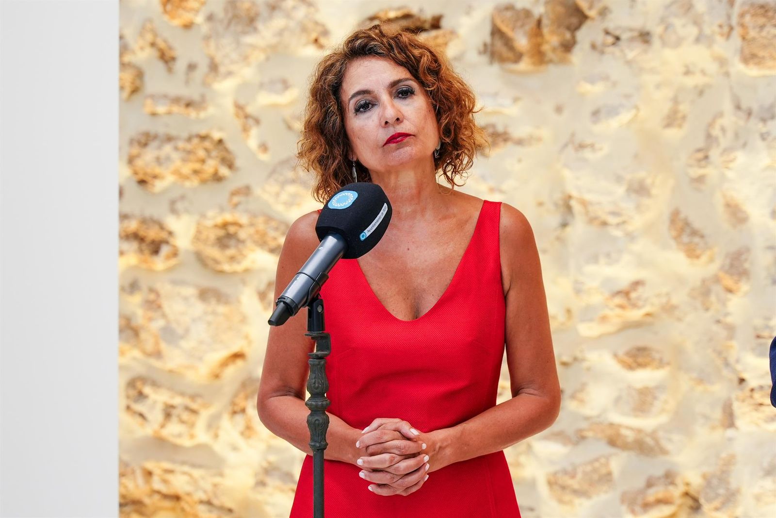 La vicepresidenta primera del Gobierno y ministra de Hacienda, María Jesús Montero
