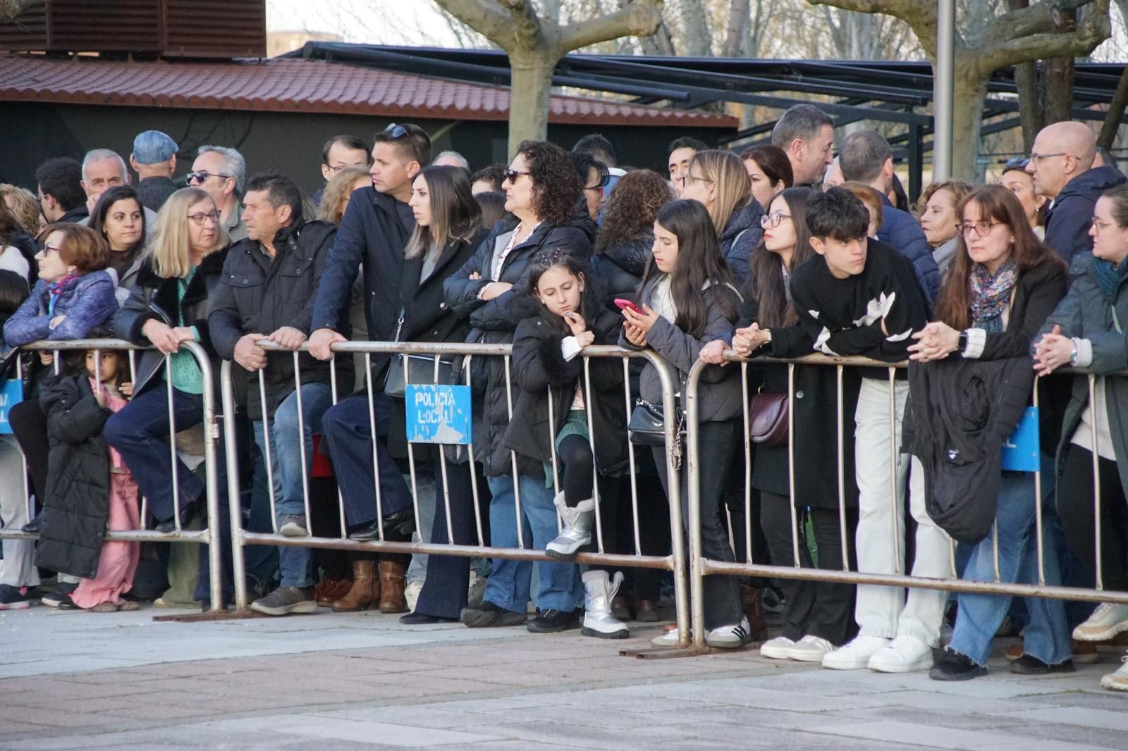 María Nuestra Madre y el Cristo del Amor y de la Paz en la procesión de la Semana Santa 2026 en Salamanca