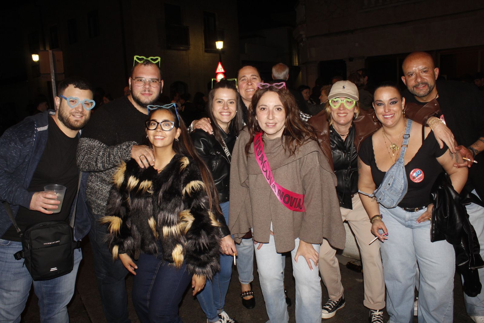 Salamanca de noche, sábado 9 de mayo