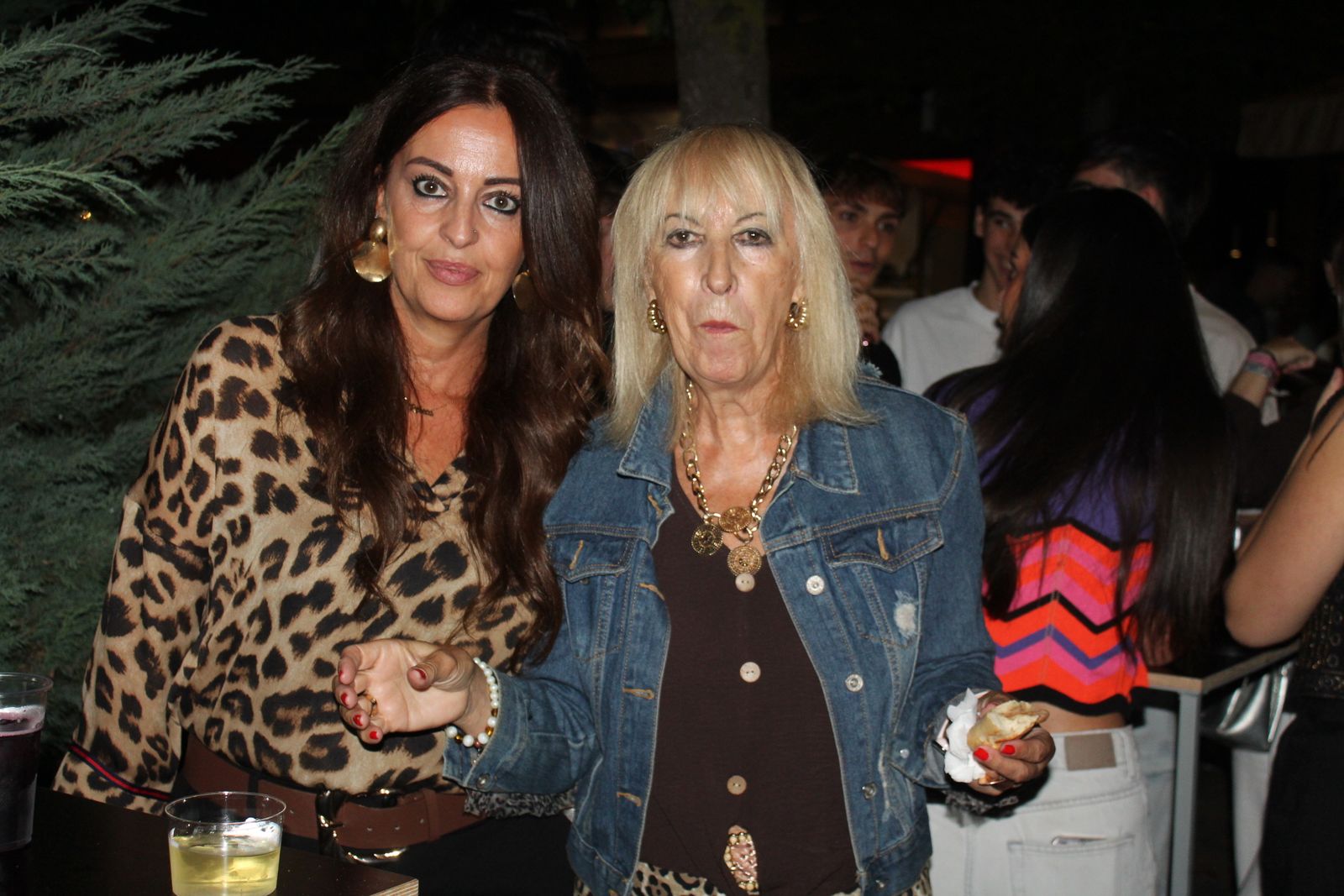 Ambiente en la Feria de Día en la tarde de este