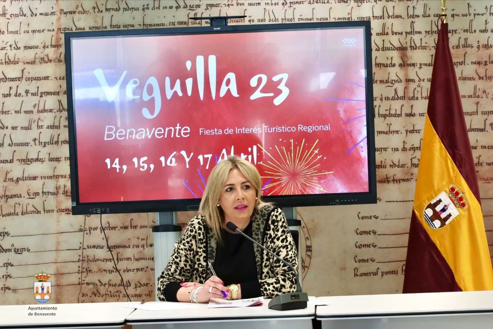 La concejala Patricia Martín presenta las fiestas de La Veguilla