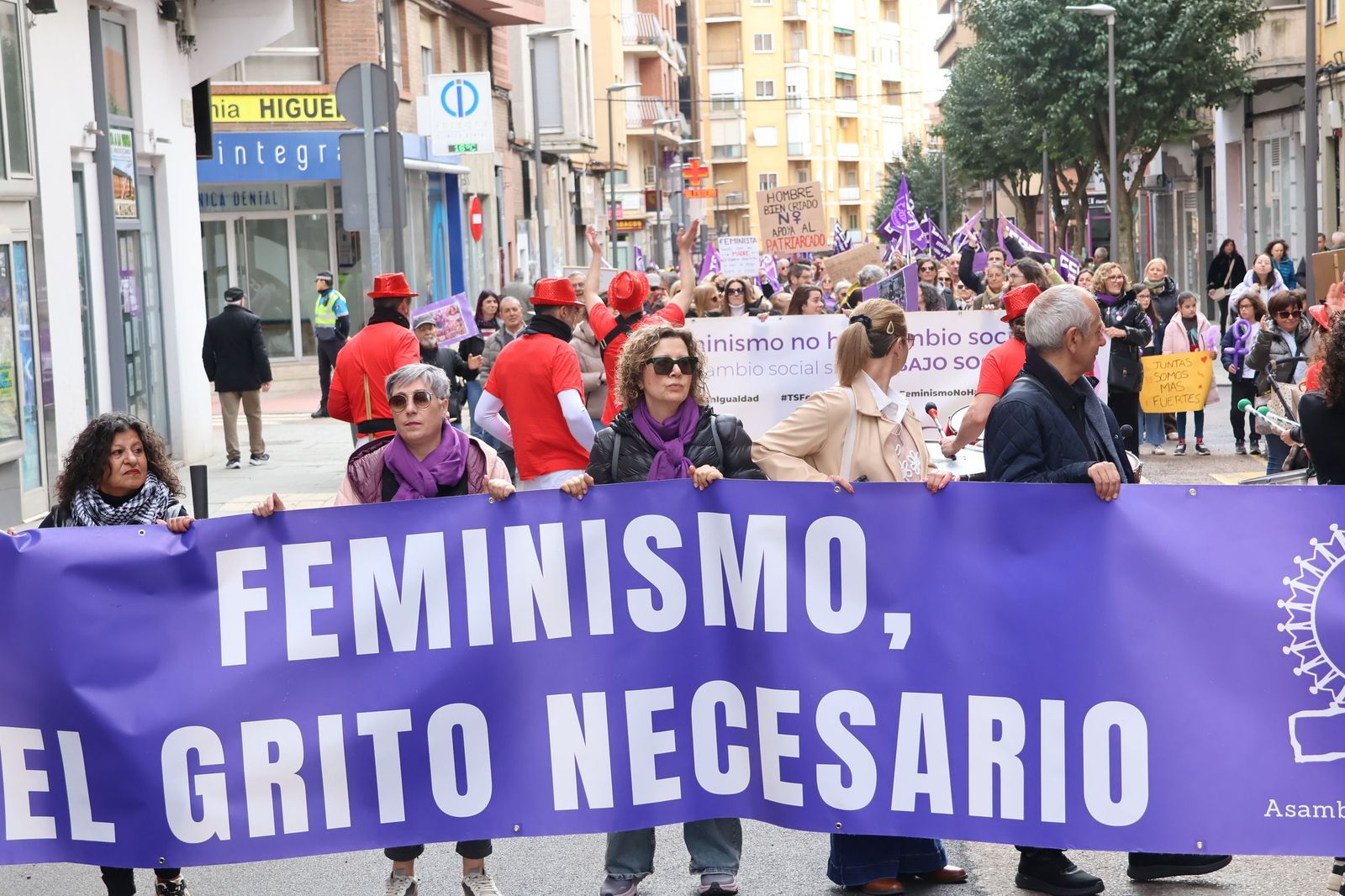 GALERÍA | La manifestación del 8M por las calles de Zamora, en imágenes
