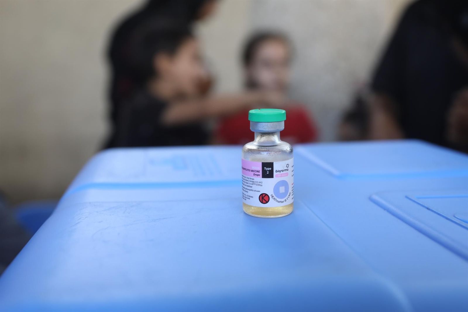 Vacunación de la polio. Archivo