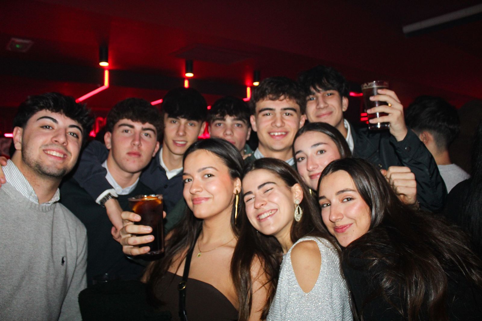 Salamanca de noche, sábado 6 de diciembre