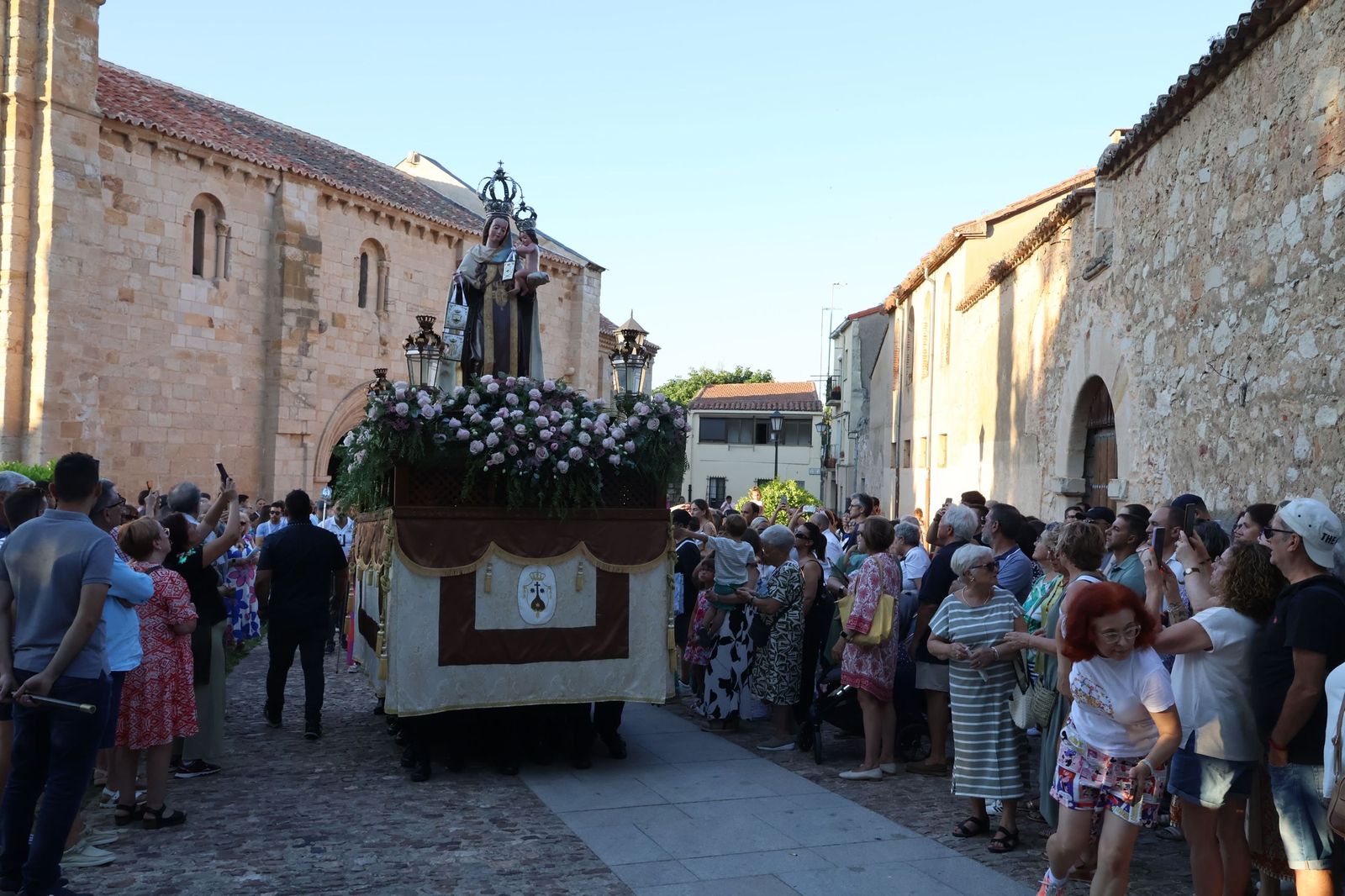 Procesión Virgen del Carmen en Zamora