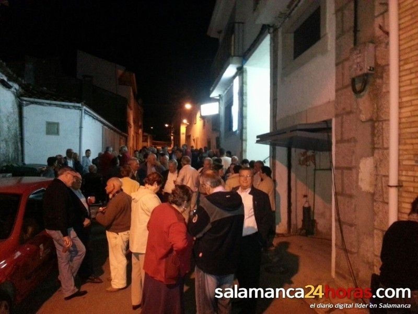 Concentración en Villarino