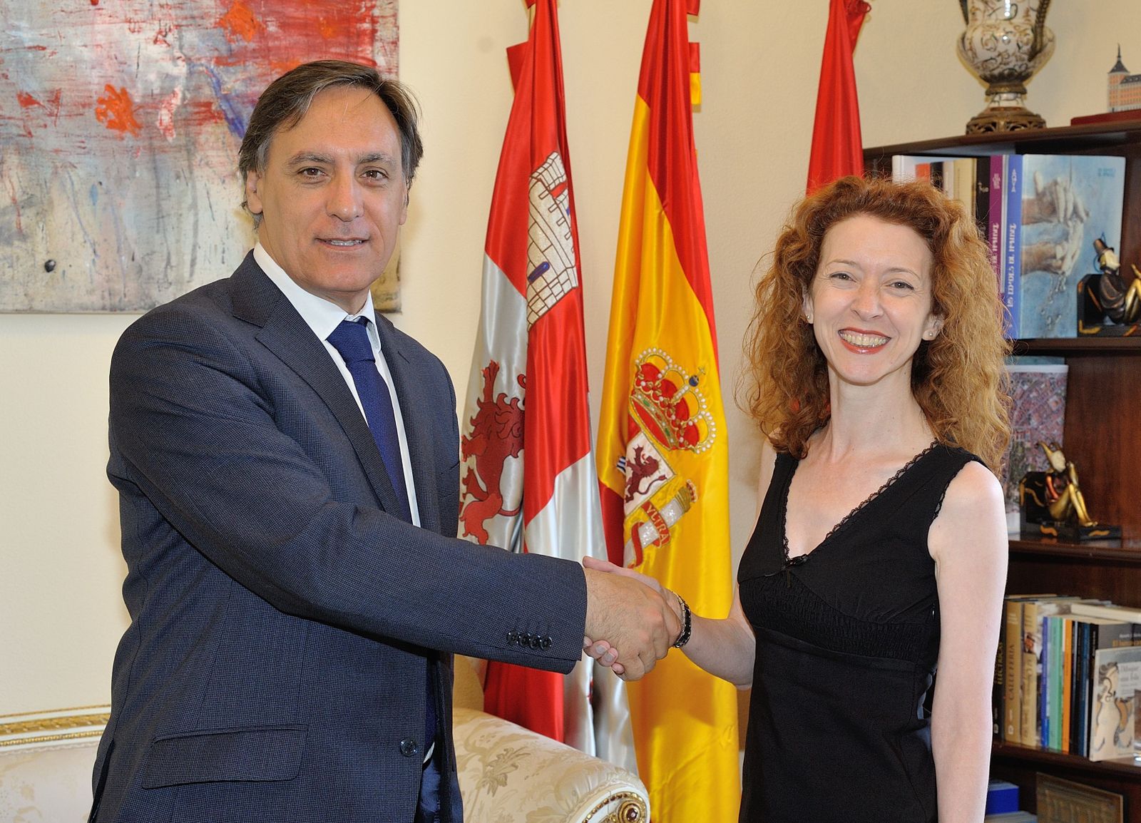 Carlos García Carbayo y Ana Suárez. Foto de archivo | FOTO S24H