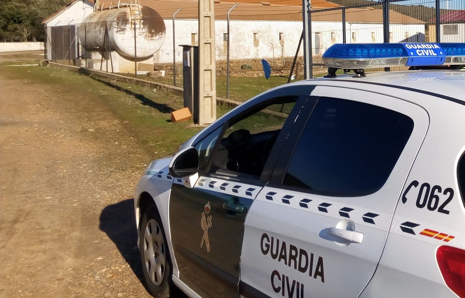 Robos en explotaciones agrícolas en Zamora. Guardia Civil
