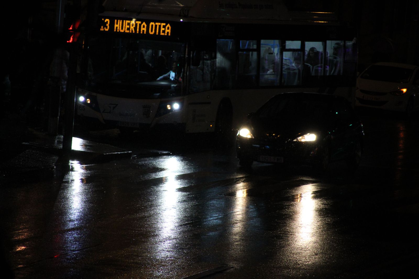 Lluvia en Salamanca capital