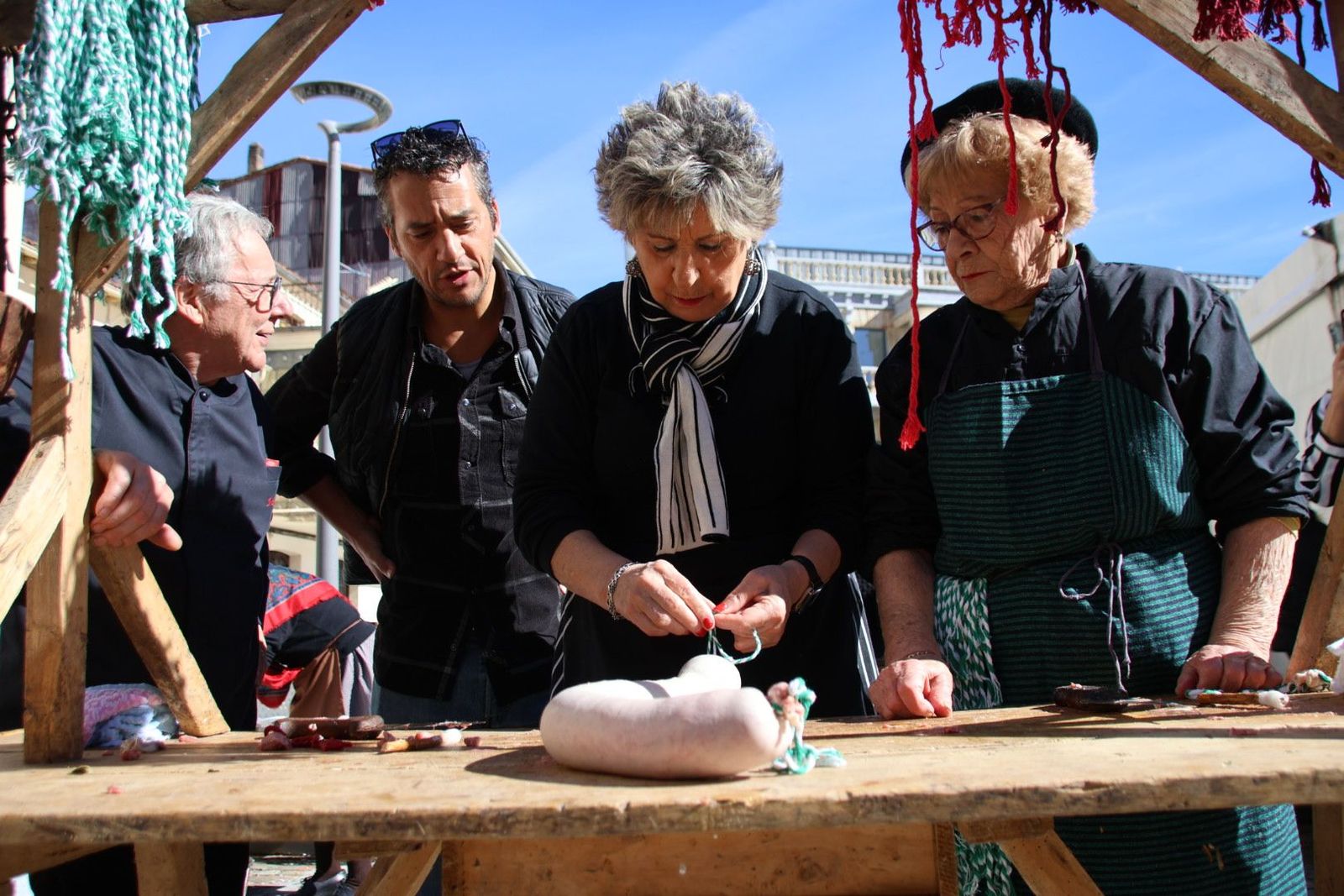 La ‘Fiesta del Mondongo’ en Guijuelo, domingo, 18 de febrero. Andrea M.