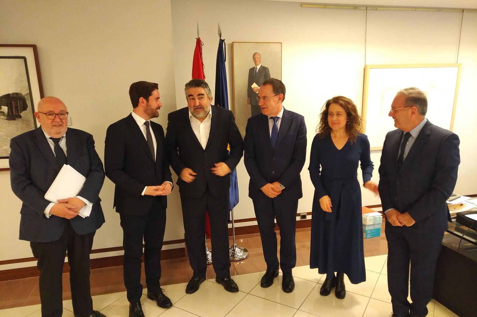 VISITA MINISTRO DE CULTURA Y DEPORTES