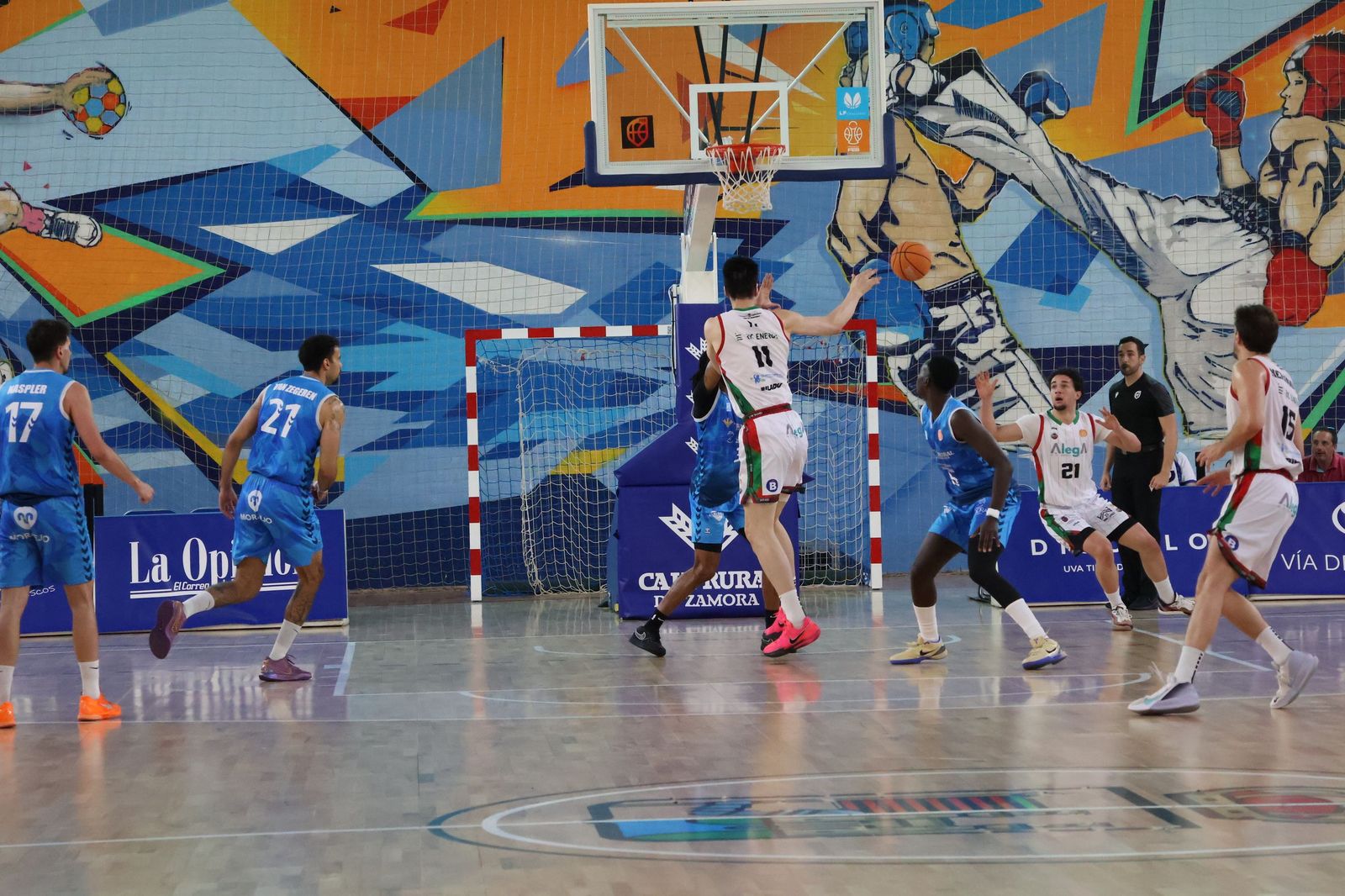 GALERÍA | Revive en imágenes el partido entre el CB Zamora y Alega Cantabria