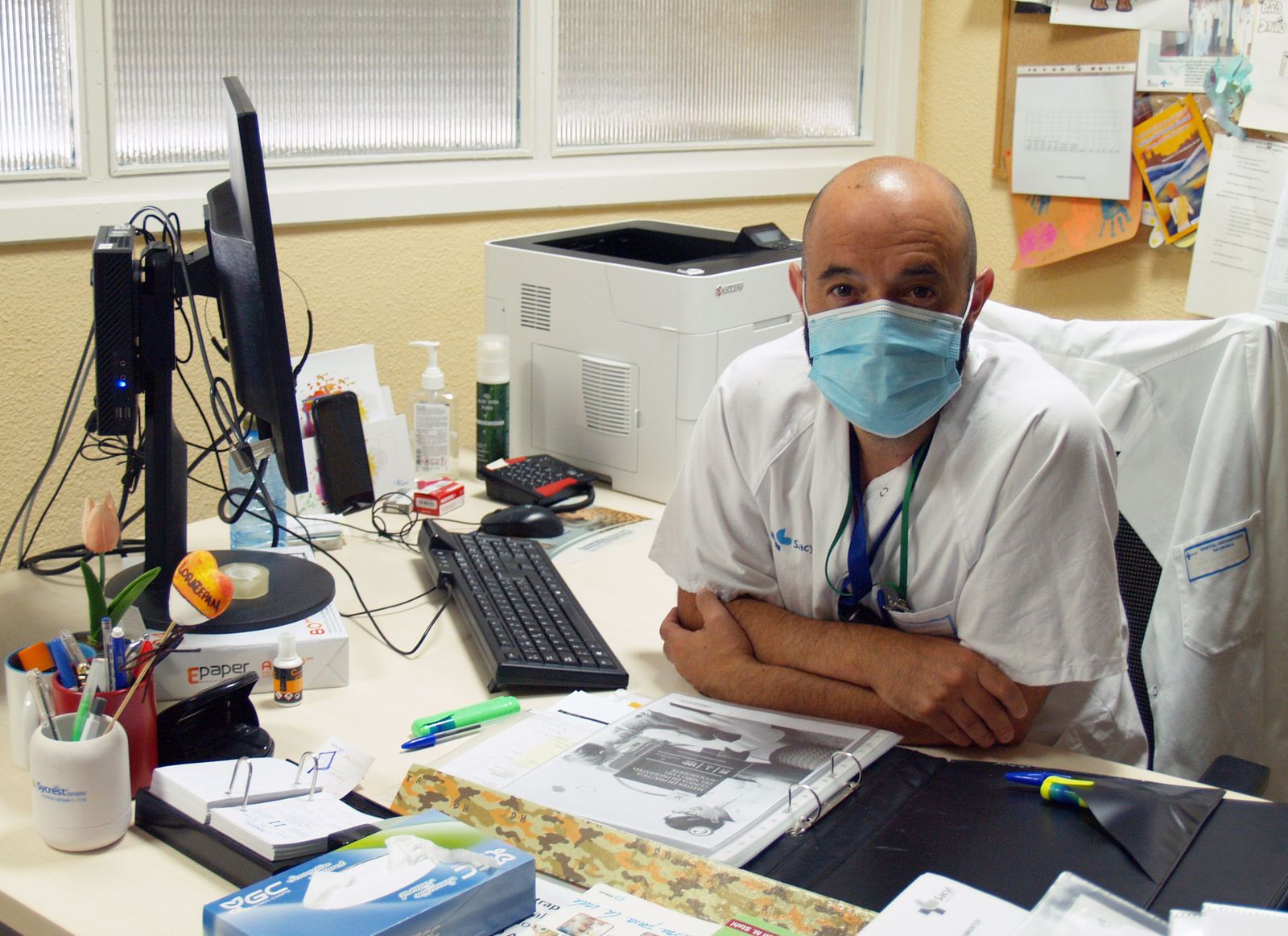 David González Parra,  jefe de la Unidad de Trastornos Alimentarios del Servicio de Psiquiatría del CAUSA.