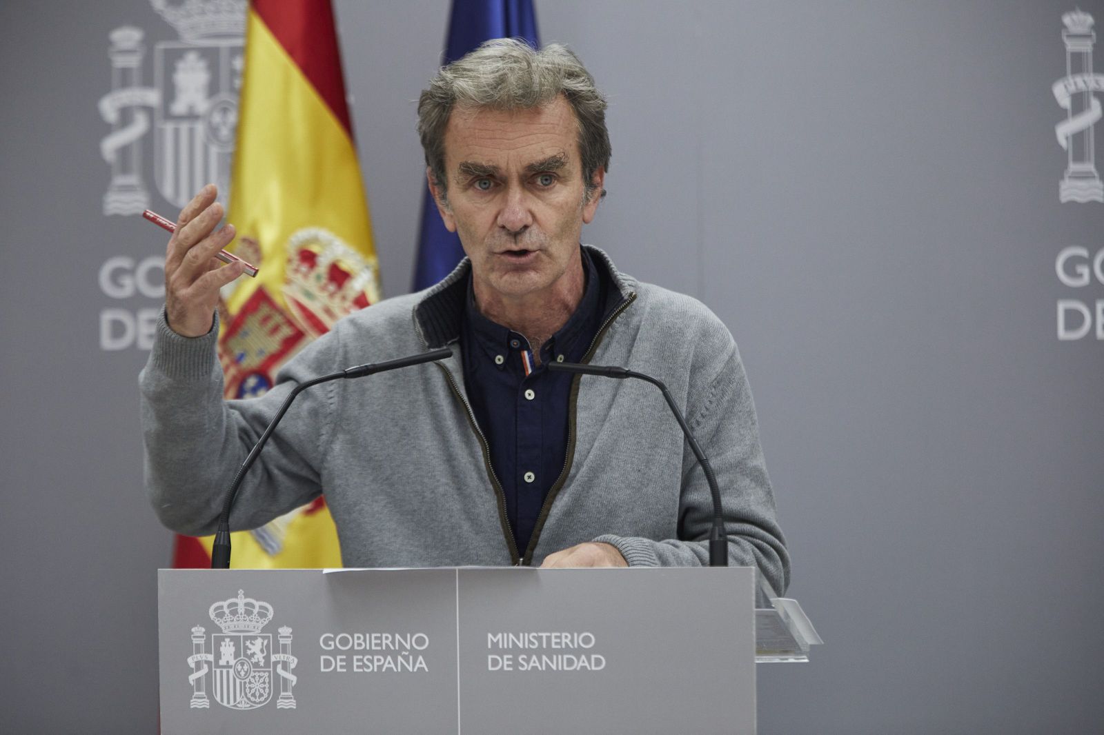 El director del Centro de Coordinación de Alertas y Emergencias Sanitarias (CCAES), Fernando Simón.