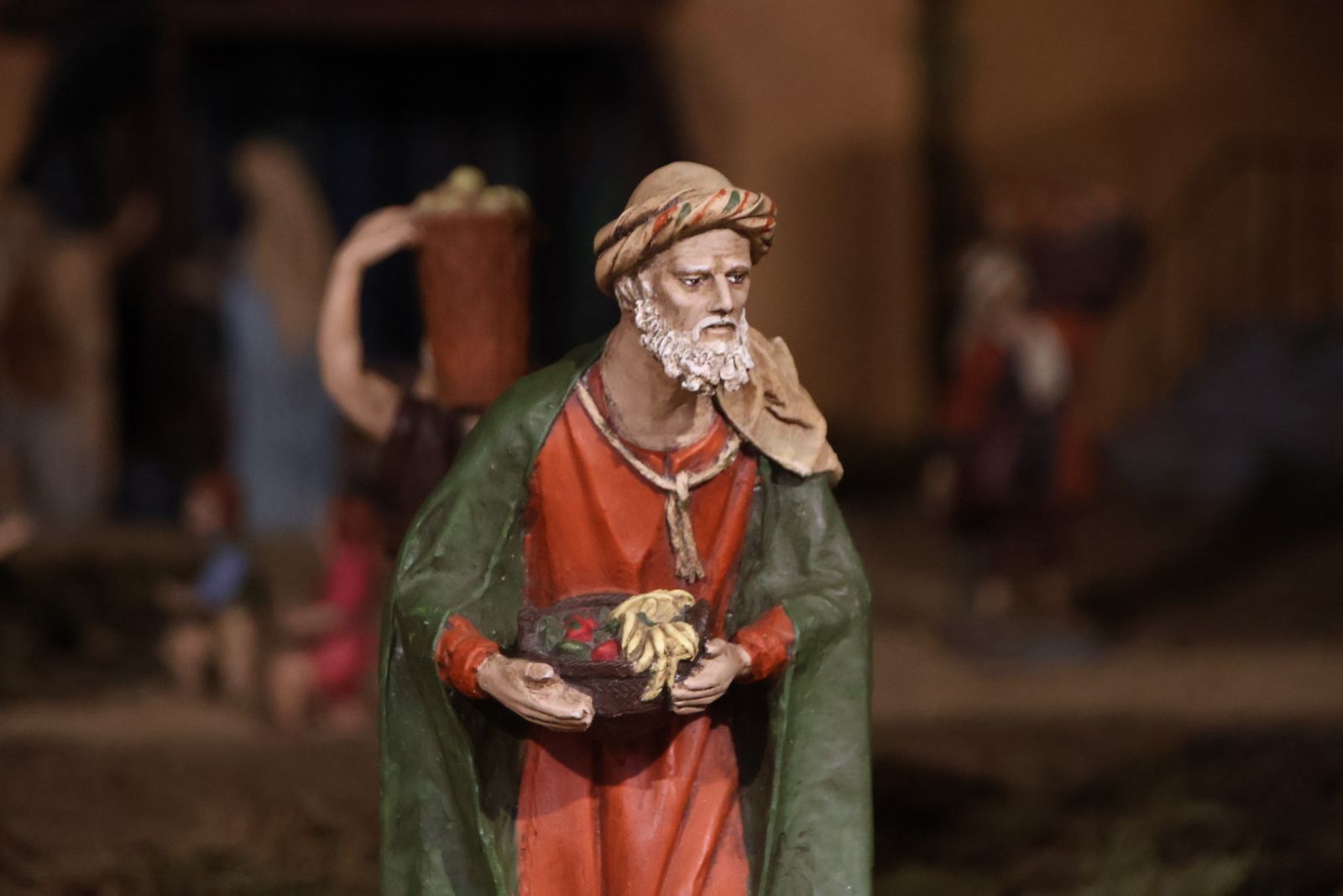 Portal de Belén en el cuartel de los militares