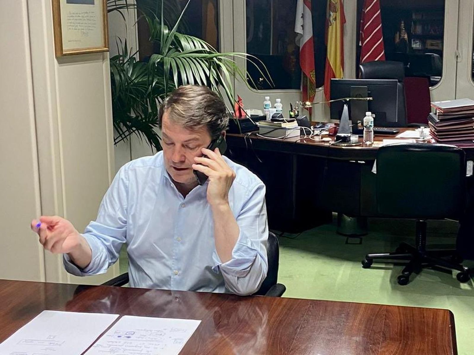 Alfonso Fernández Mañueco. Archivo.