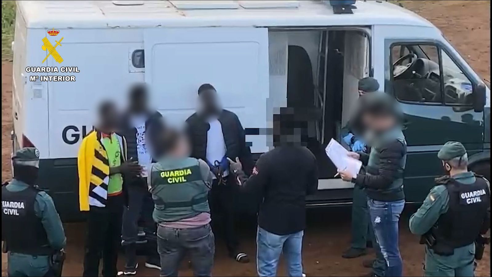 Un cayuco mortal con 224 migrantes: detenidos en León y otras ciudades los patrones de la embarcación