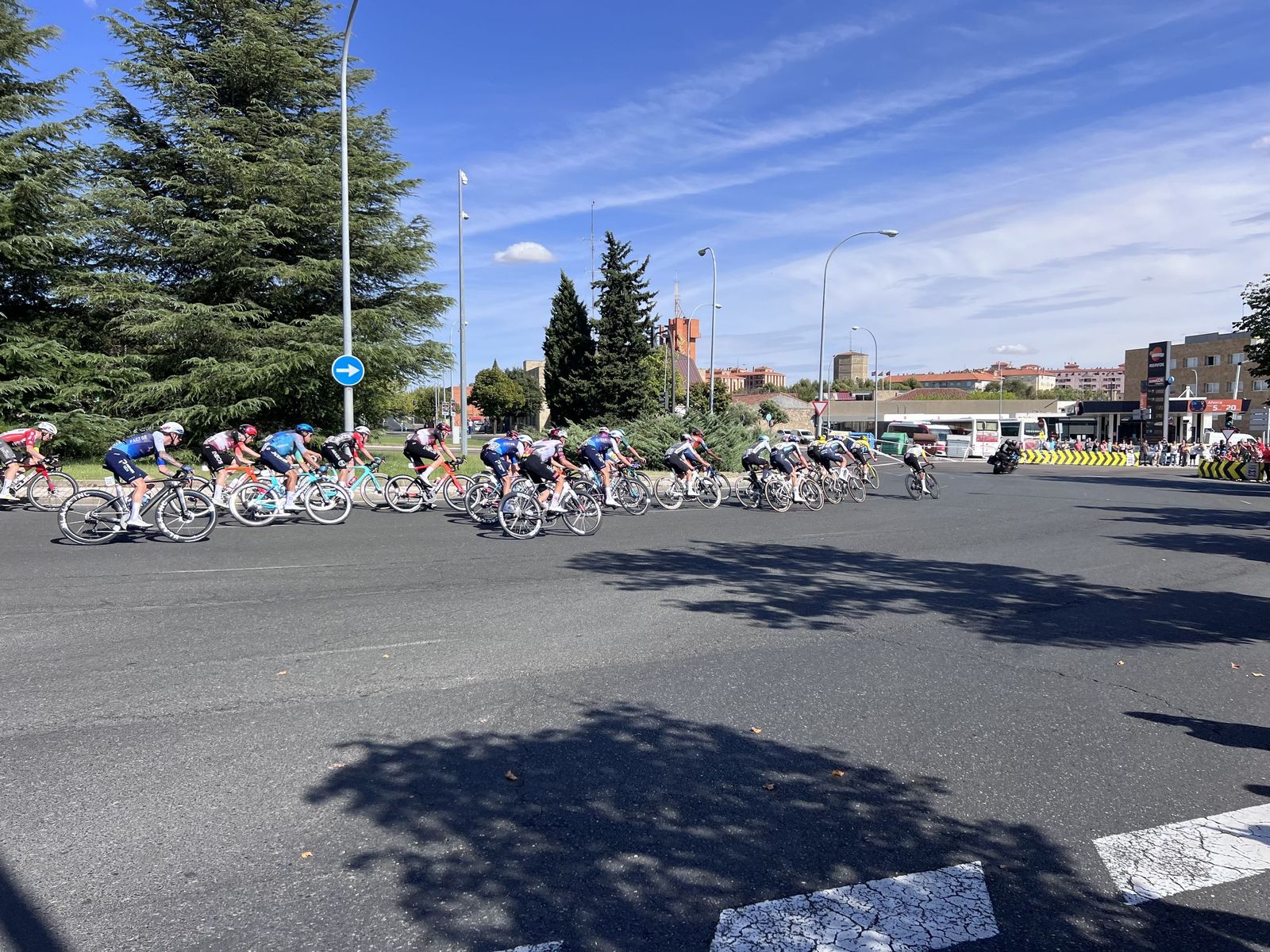 Vuelta ciclista a su paso por Salamanca