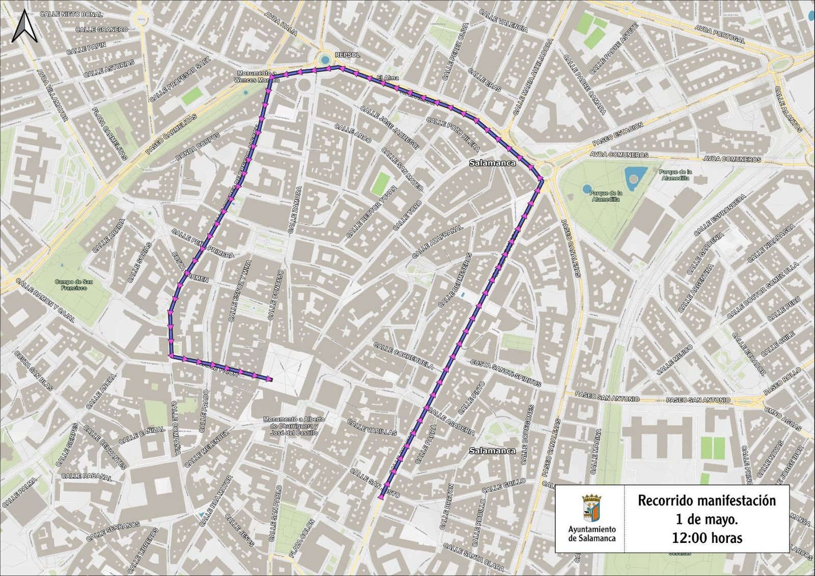 Manifestación Primero de Mayo