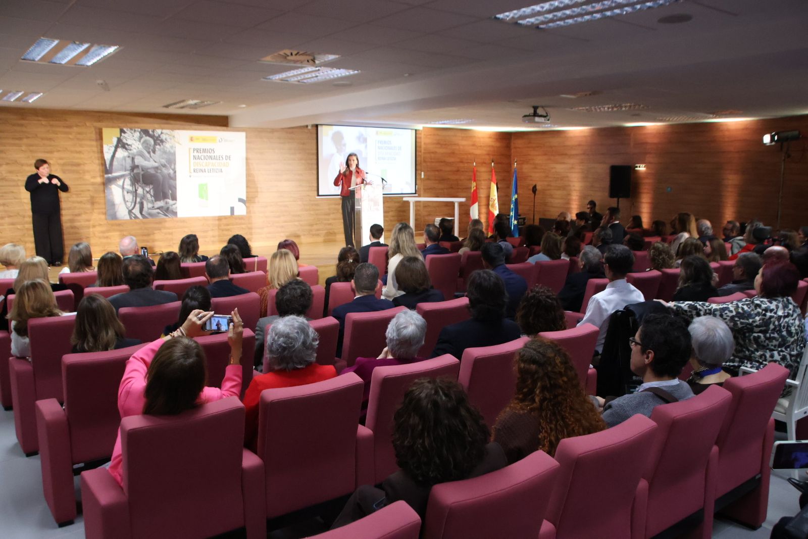 La Reina Doña Letizia acude a la reunión del Consejo Del Real Patronato sobre Discapacidad y a la entrega de los Premios Nacionales de Discapacidad en la celebración del Día Internacional de la Discapacidad
