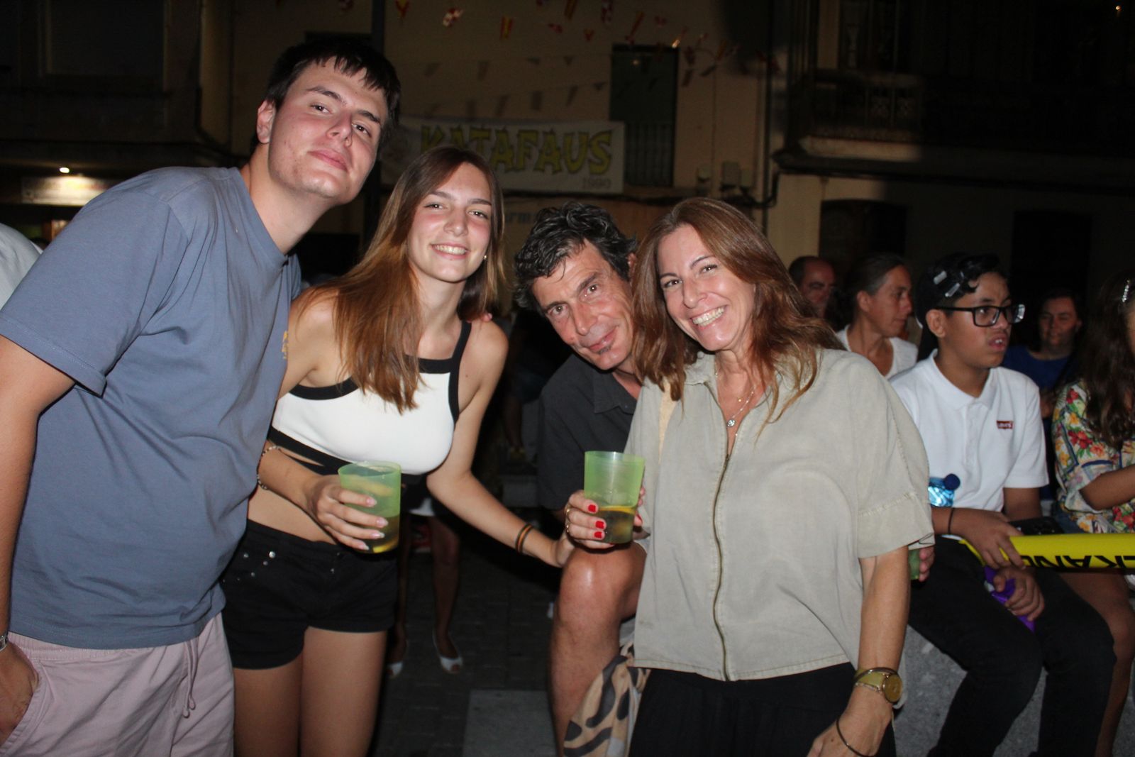 Salamanca de noche, sábado 16 de agosto