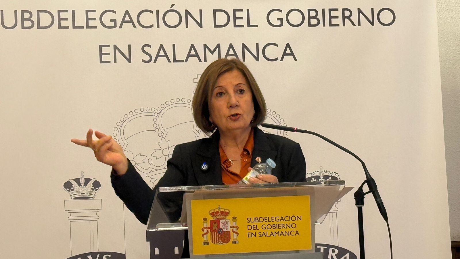 La sudelegada del Gobierno, Rosa López, presenta los actos dentro del programa "España en Libertad. 50 años"