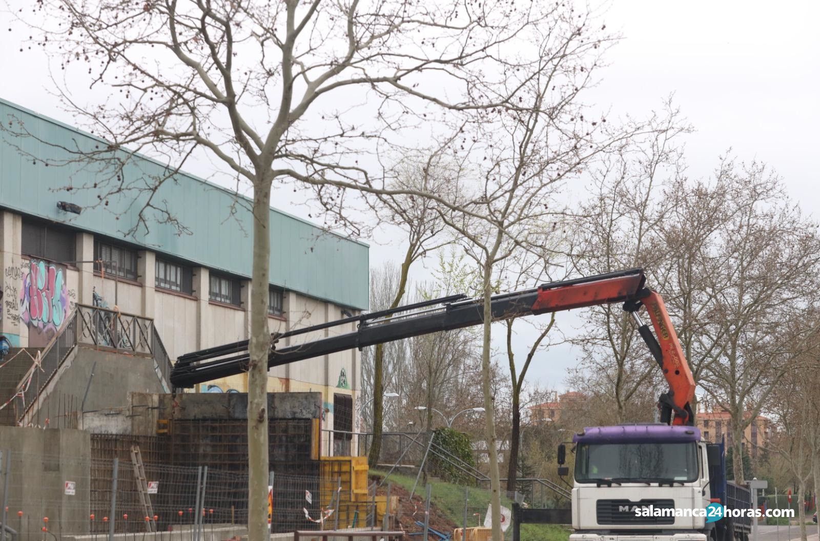 Obras pabellón Würzburg 17 3 2020