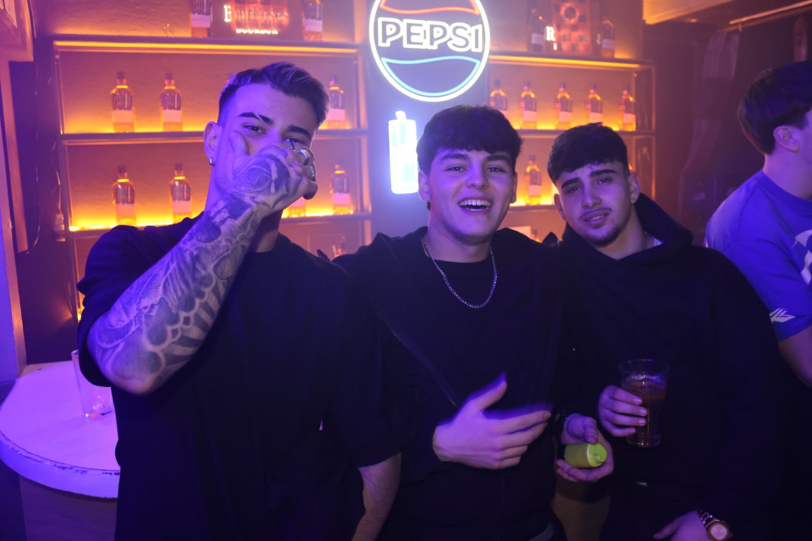 Salamanca de noche, sábado 17 de enero