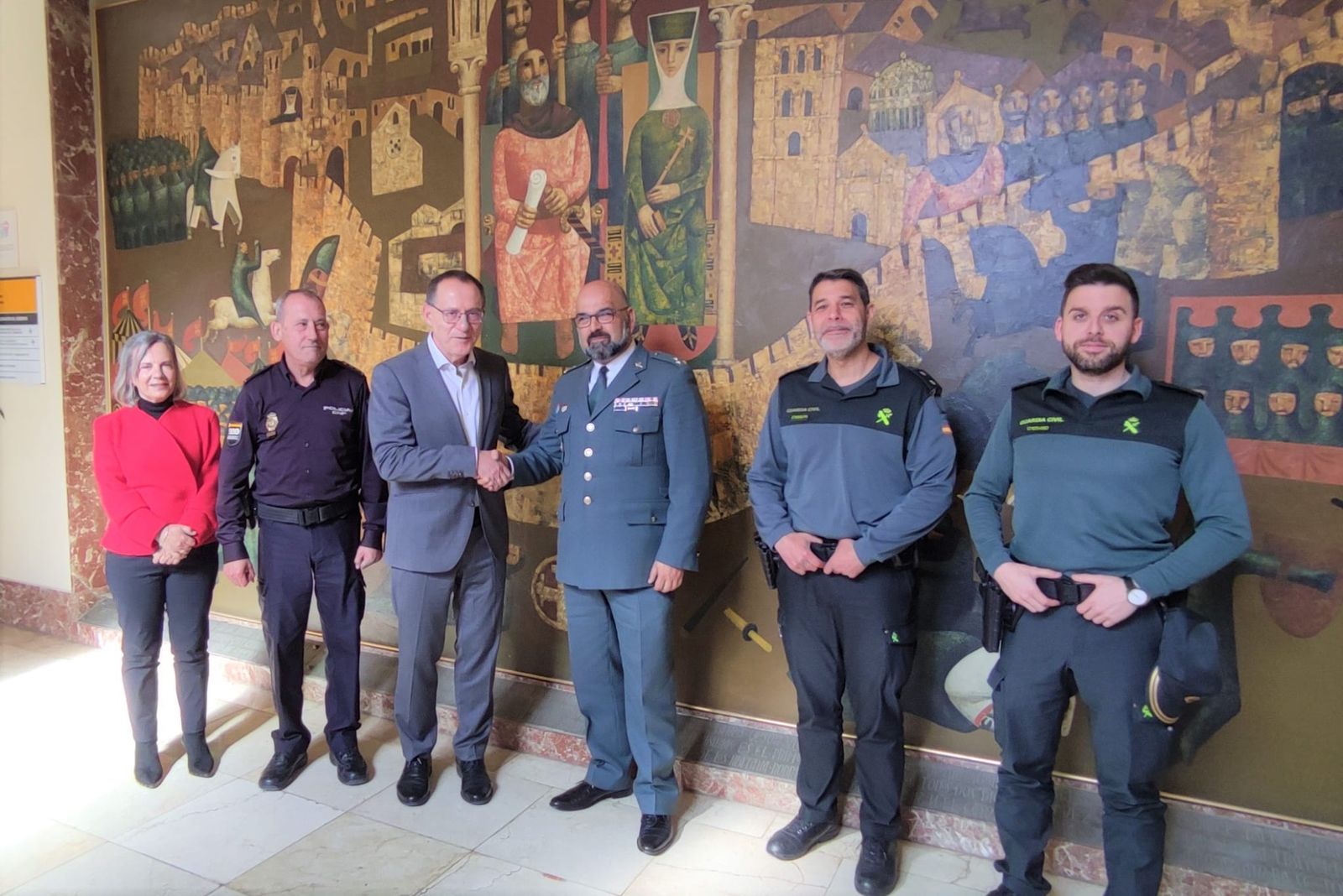 El Capitán Enrique M. Vicente asume la jefatura de la Compañía de Benavente