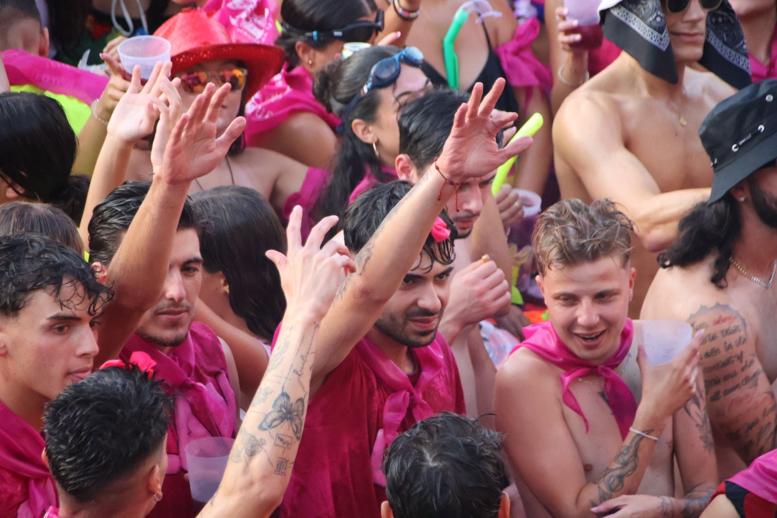 Chupinazo en Carbajosa con batucad