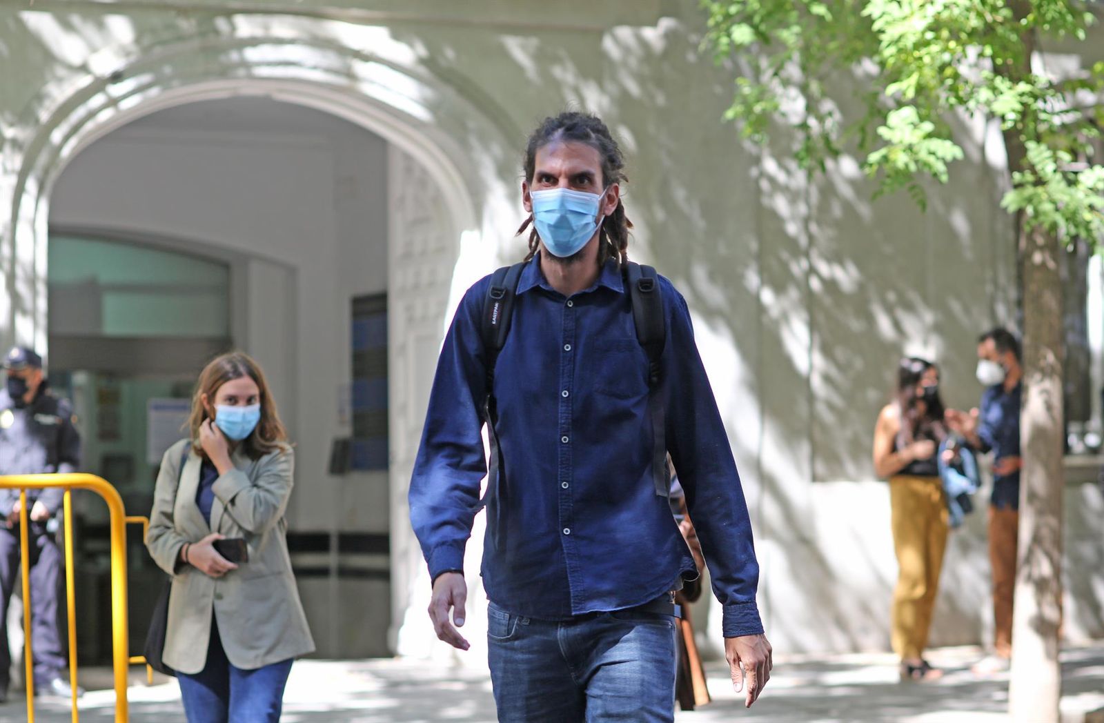 El ex secretario de Organización y diputado de Unidas Podemos Alberto Rodríguez. Foto EP.