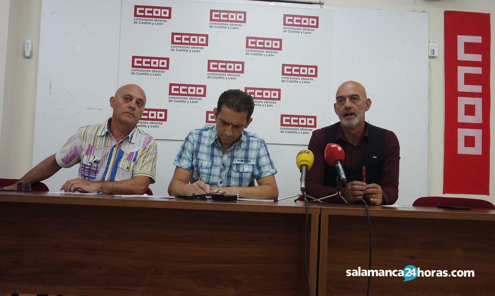 Fernando Fraile, Vicente Andrés y Emilio Pérez